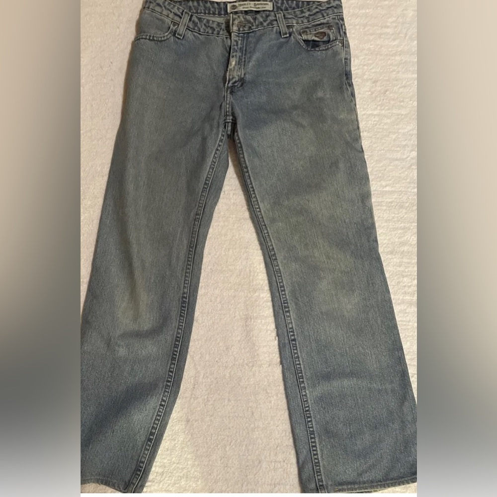 Harley Davidson vintage made in Mexico woman’s petite size bootcut jeans.Size 6P